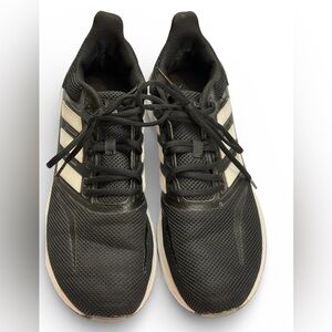Adidas Run Falcon Black & White Athletic Running Shoes – Men's Size 9.5